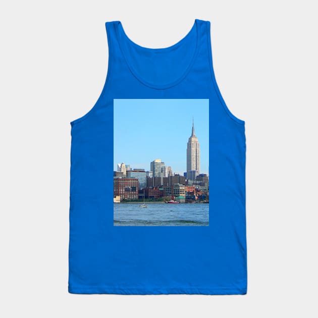 Manhattan Skyline as Seen From Hoboken, NJ Tank Top by SusanSavad